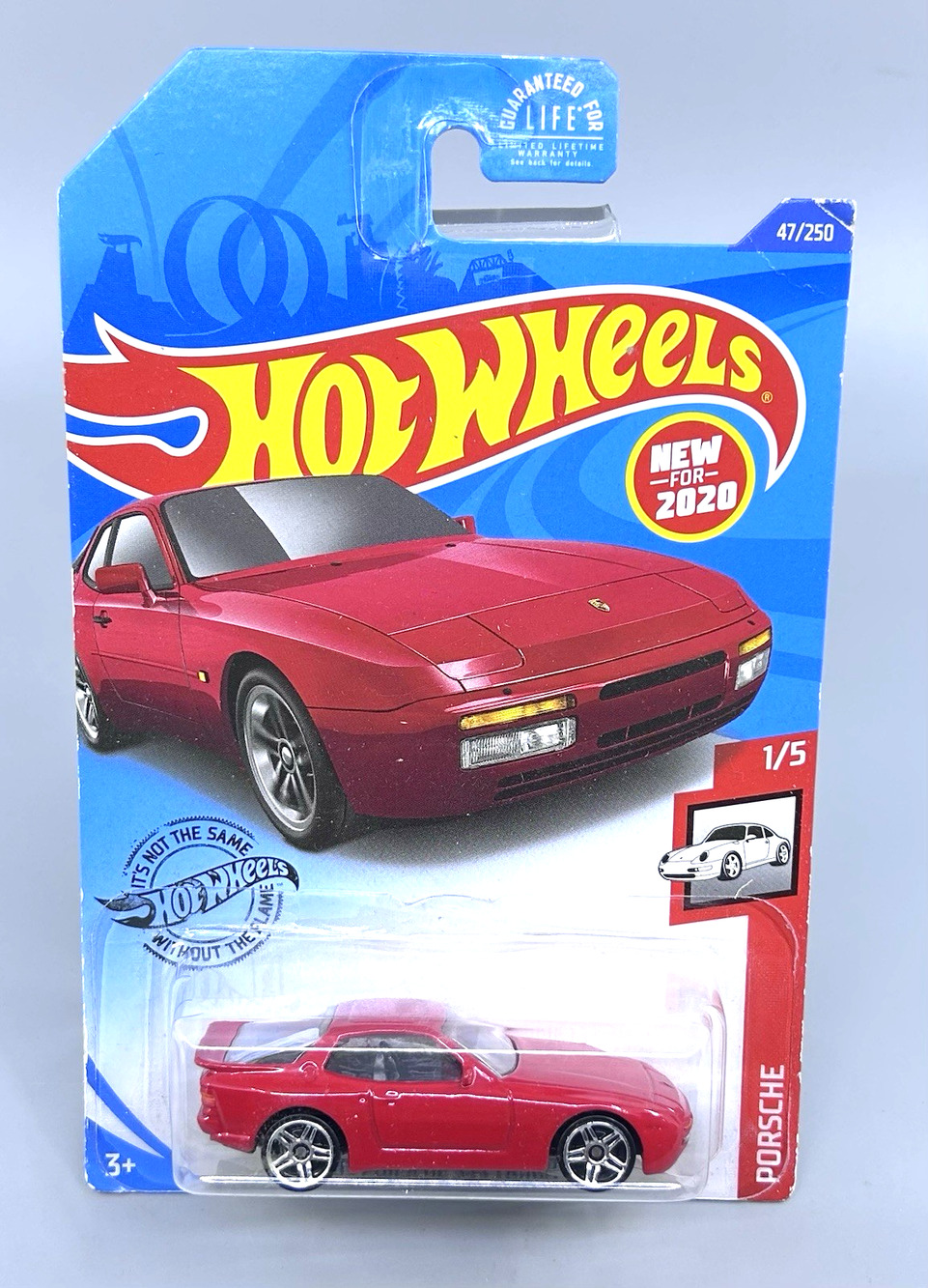 Hot Wheels '89 PORSCHE 944 Turbo Red Porsche 1/5 2020 Mattel Diecast 1:64 NOC